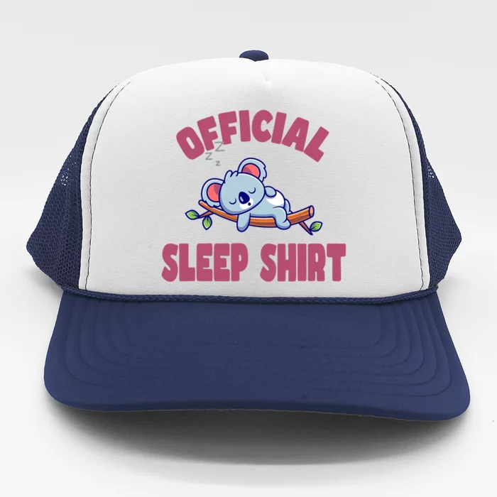 Good Night Cute Koala Bear Trucker Hat