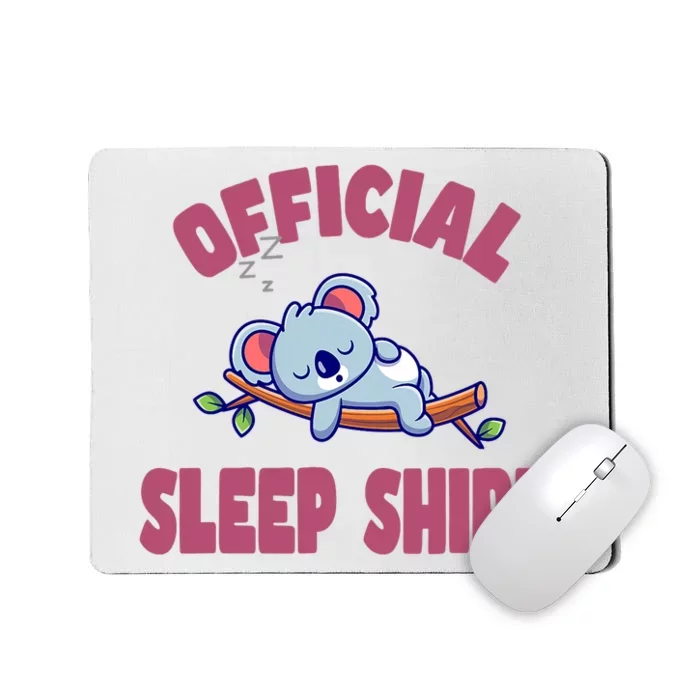 Good Night Cute Koala Bear Mousepad