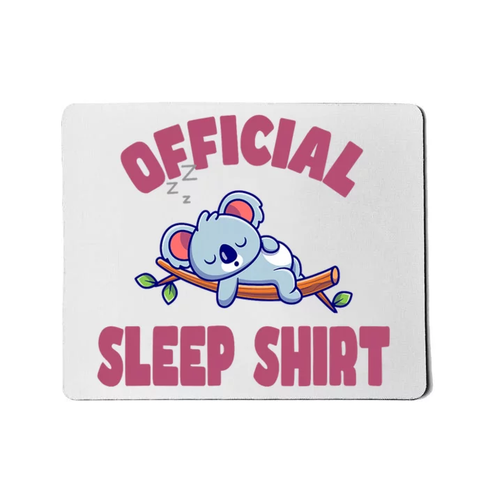 Good Night Cute Koala Bear Mousepad