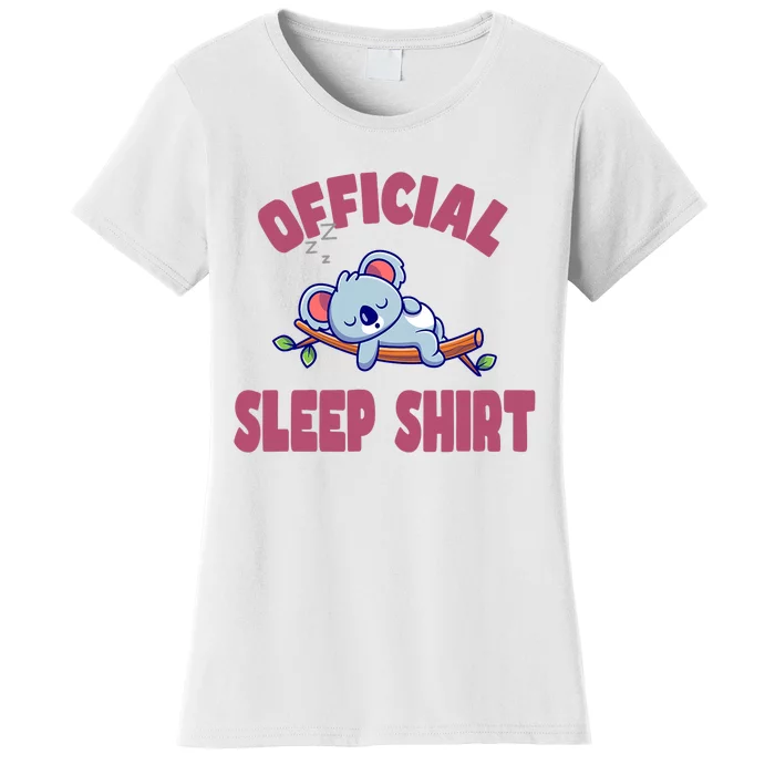 Good Night Cute Koala Bear Women's T-Shirt