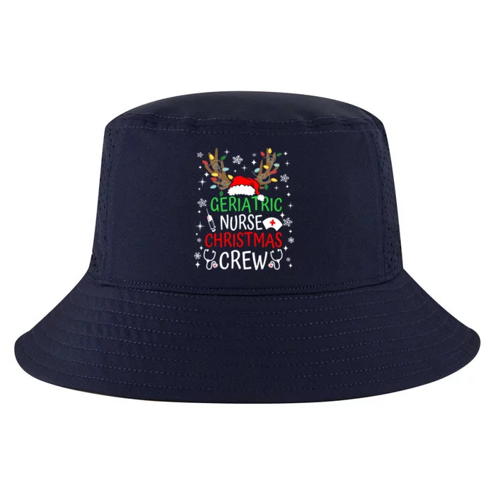 Geriatric Nurse Crew Reindeer Christmas Nursing Squad Group Great Gift Cool Comfort Performance Bucket Hat