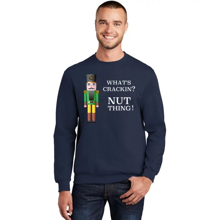 German Nutcracker Christmas Tall Sweatshirt