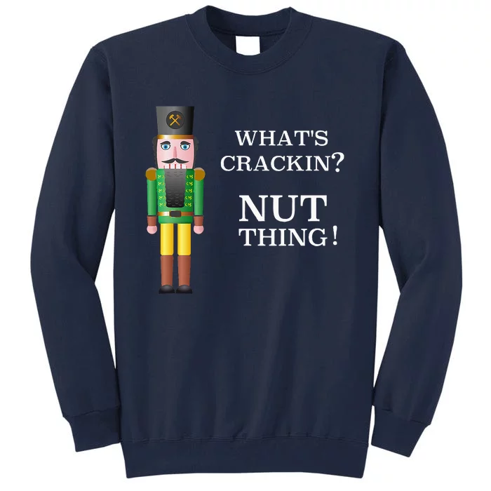 German Nutcracker Christmas Tall Sweatshirt