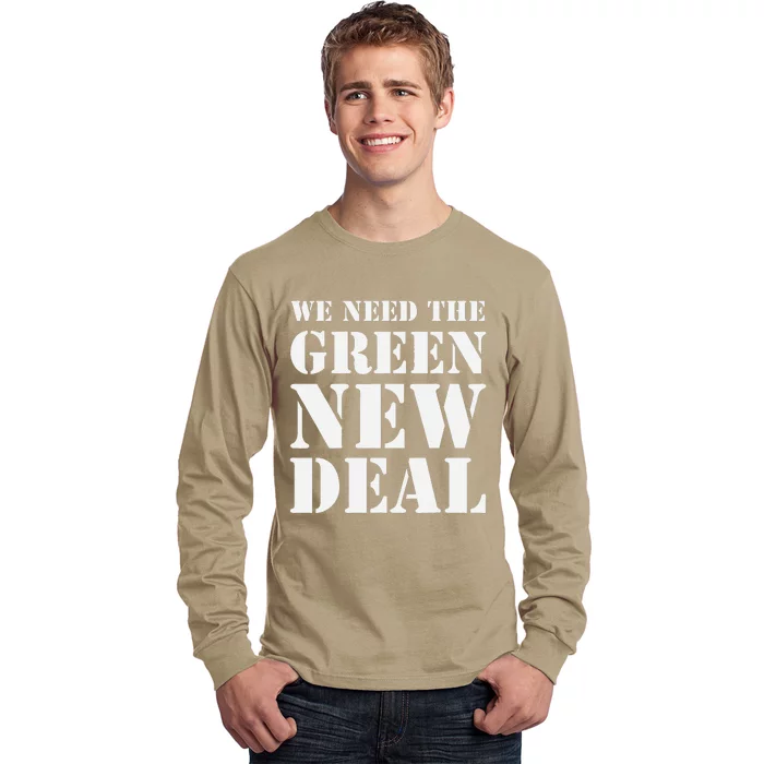 Green New Deal Earth Day Activist Long Sleeve Shirt