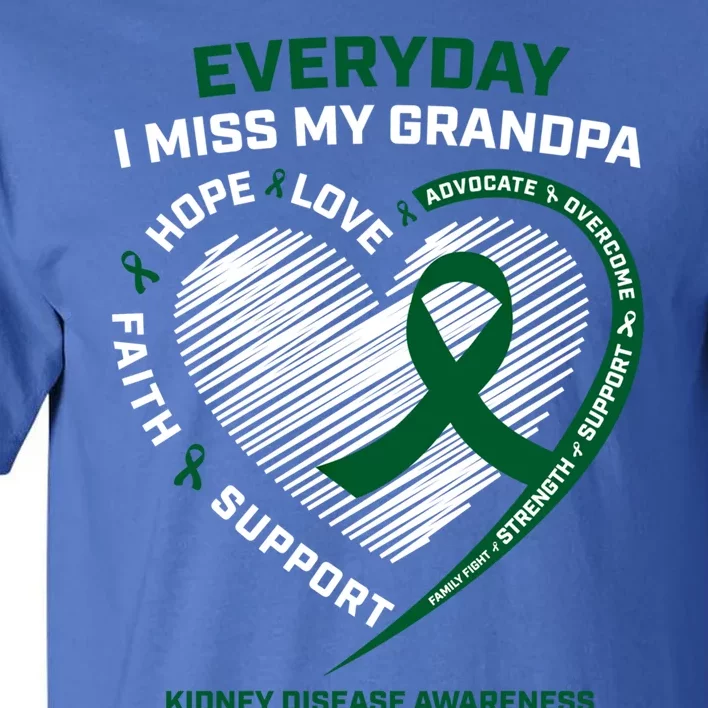 Gifts Ney Disease Funny Gift Grandpa Ney Disease Awareness Meaningful Gift Tall T-Shirt