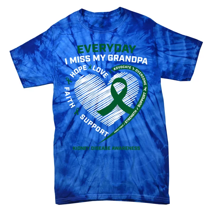 Gifts Ney Disease Funny Gift Grandpa Ney Disease Awareness Meaningful Gift Tie-Dye T-Shirt