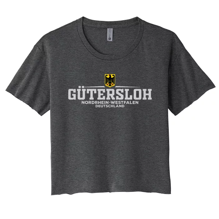 Gutersloh Nordrheinwestfalen Deutschland Germany Women's Crop Top Tee