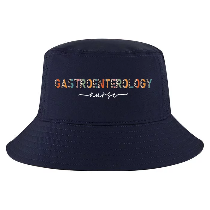 Gastroenterology Nurse Endoscopy Gastro Nurse Leopard Gift Cool Comfort Performance Bucket Hat