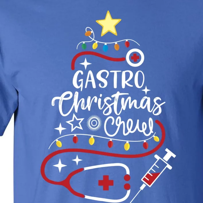 Gastroenterology Nurse Endoscopy Techs Gastro Christmas Crew Great Gift Tall T-Shirt