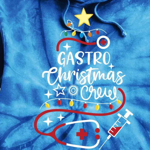 Gastroenterology Nurse Endoscopy Techs Gastro Christmas Crew Great Gift Tie Dye Hoodie