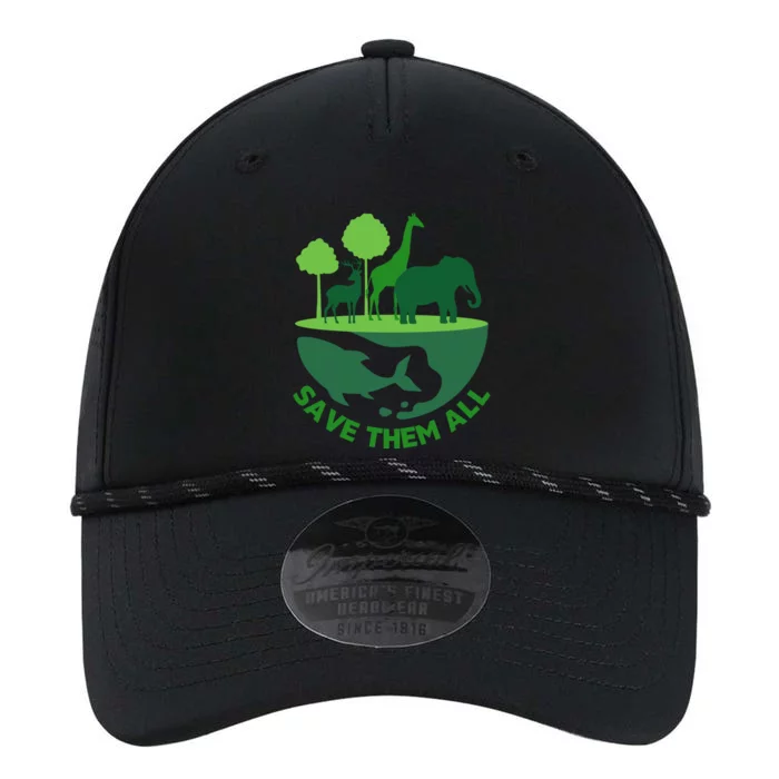 Global National Endangered Species Day Protect The Wildlife Funny Gift Performance The Dyno Cap