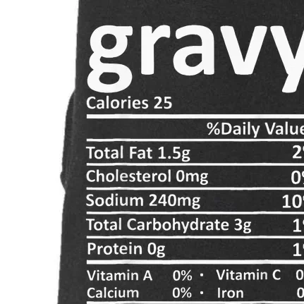 Gravy Nutrition Facts Thanksgiving Christmas Food Doggie 3-End Fleece Hoodie