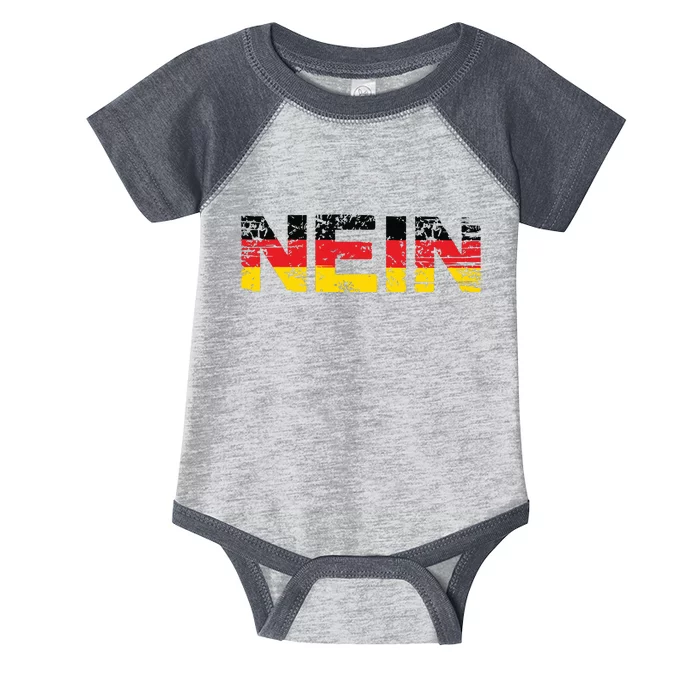 Germany Nein Funny German Oktoberfest Infant Baby Jersey Bodysuit