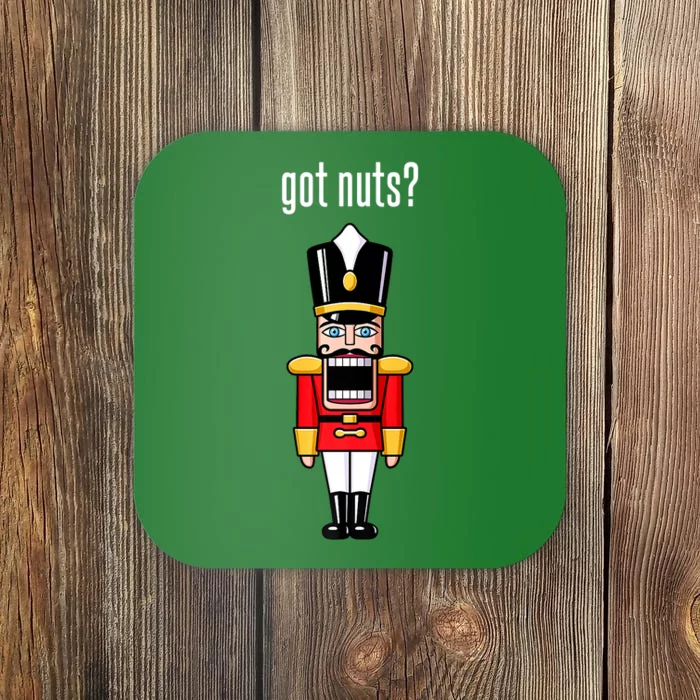 Got Nuts Funny Nutcracker Ballet Christmas Coaster