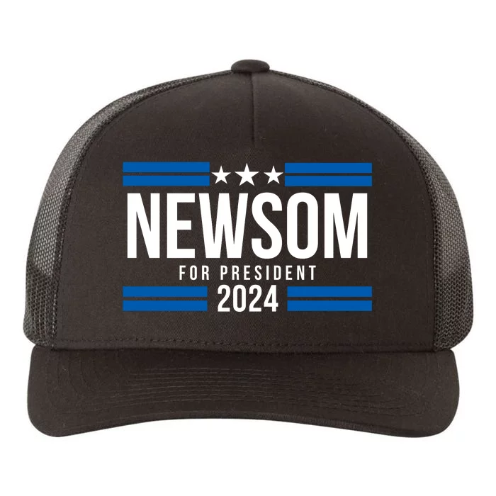 Gavin Newsom For President 2024 Gavin Newsom 2024 Yupoong Adult 5-Panel Trucker Hat