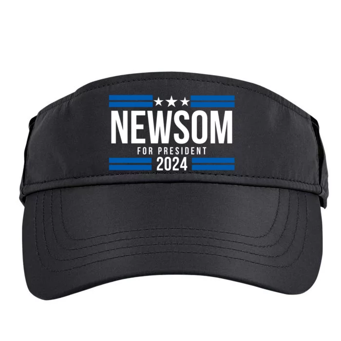 Gavin Newsom For President 2024 Gavin Newsom 2024 Adult Drive Performance Visor