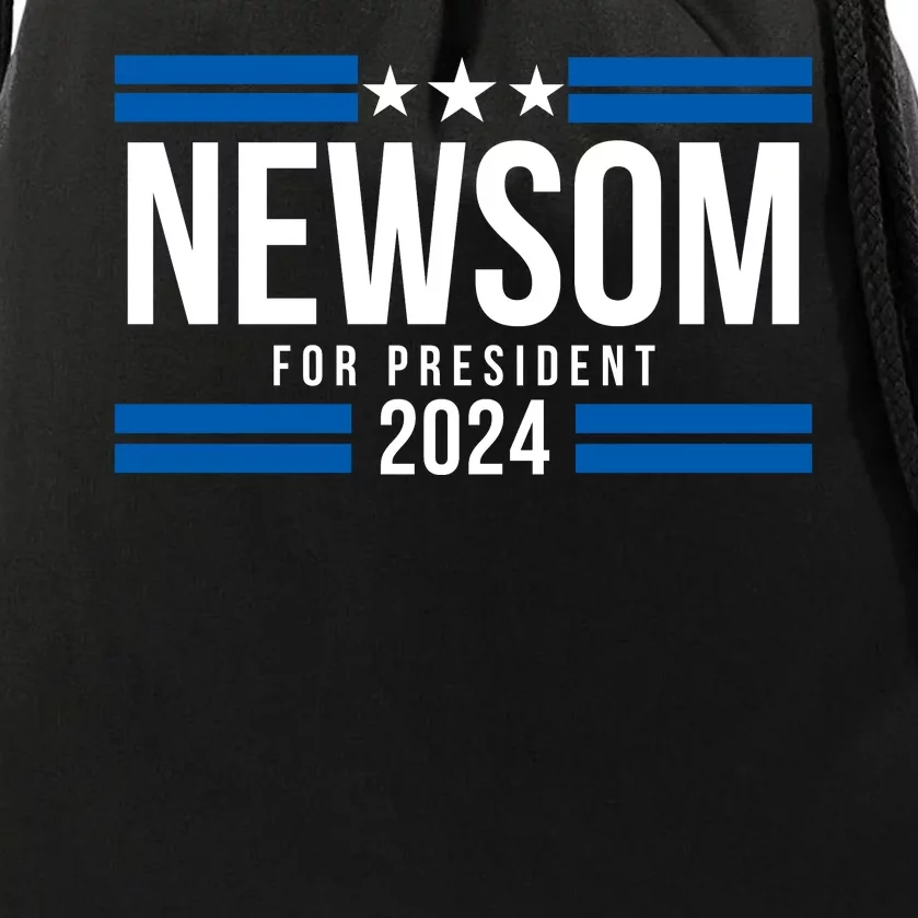 Gavin Newsom For President 2024 Gavin Newsom 2024 Drawstring Bag