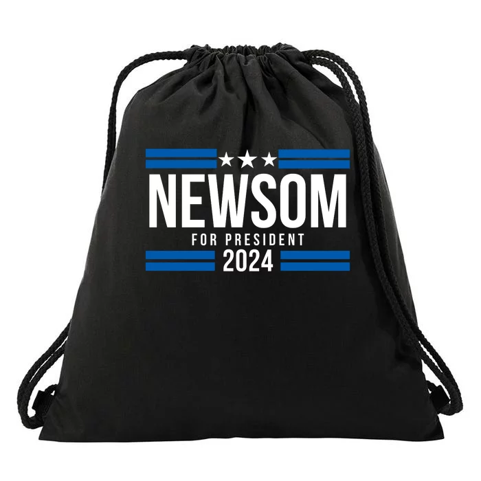 Gavin Newsom For President 2024 Gavin Newsom 2024 Drawstring Bag