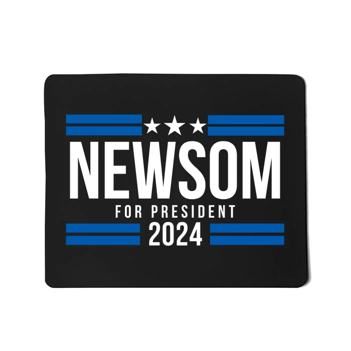 Gavin Newsom For President 2024 Gavin Newsom 2024 Mousepad