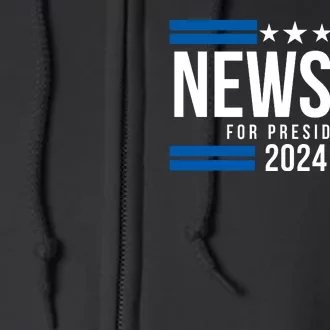 Gavin Newsom For President 2024 Gavin Newsom 2024 Full Zip Hoodie