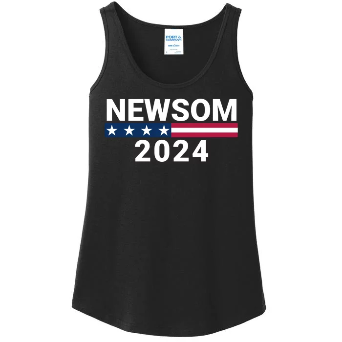 Gavin Newsom For President 2024 Gavin Newsom 2024 Vote Gavin Newsom Ladies Essential Tank