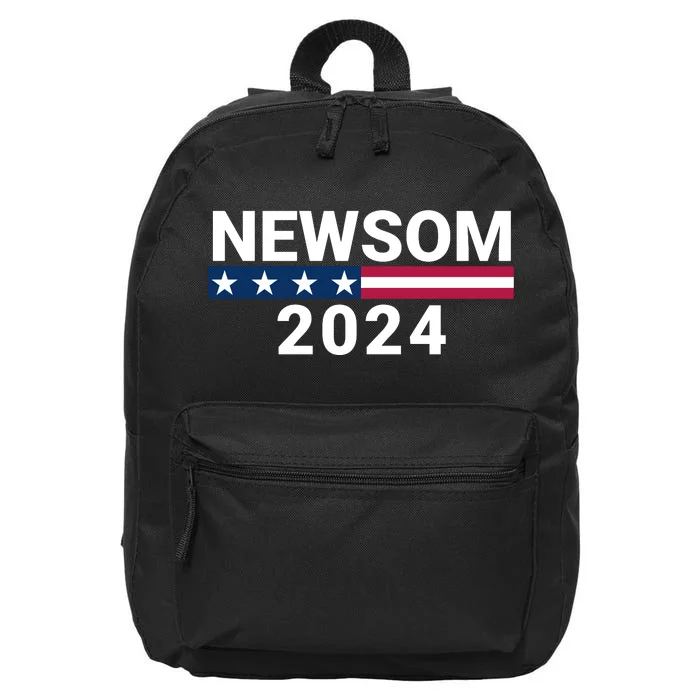 Gavin Newsom For President 2024 Gavin Newsom 2024 Vote Gavin Newsom 16 in Basic Backpack