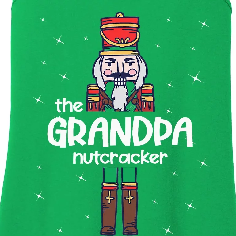 Grandpa Nutcracker Family Matching Funny Pajama Ladies Essential Tank