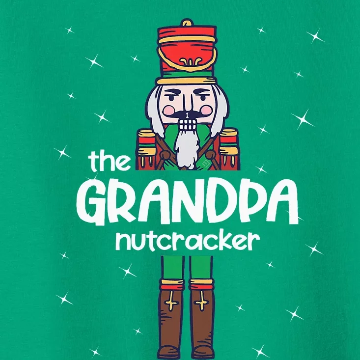 Grandpa Nutcracker Family Matching Funny Pajama Toddler T-Shirt