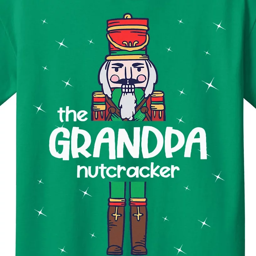 Grandpa Nutcracker Family Matching Funny Pajama Kids T-Shirt