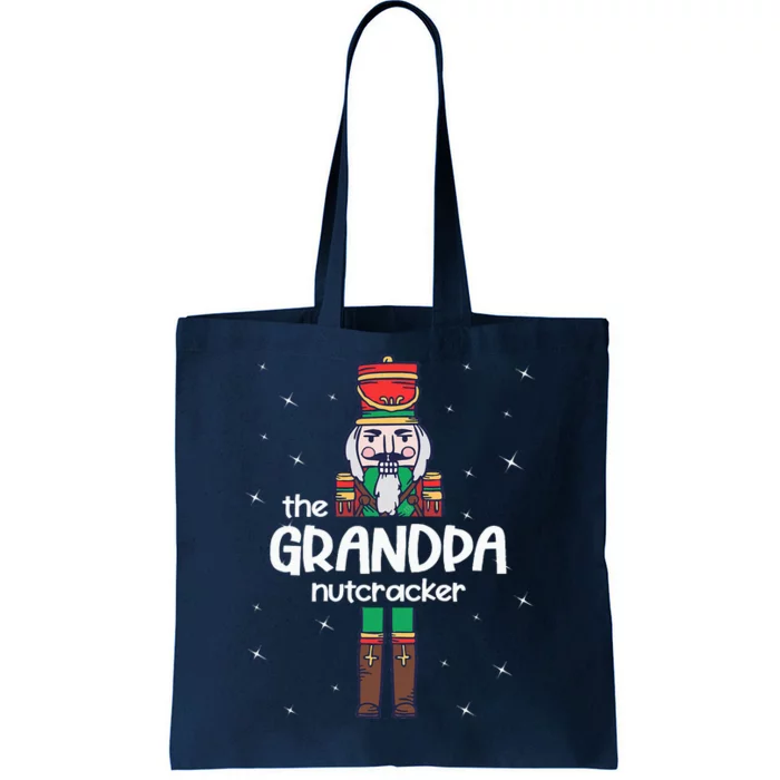 Grandpa Nutcracker Family Matching Funny Pajama Tote Bag