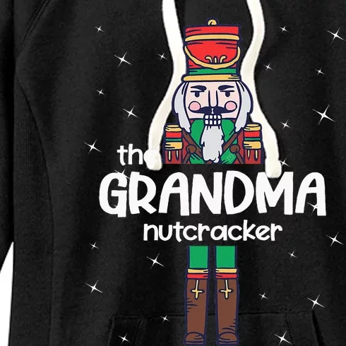 Grandma Nutcracker Family Matching Women's Fleece Hoodie