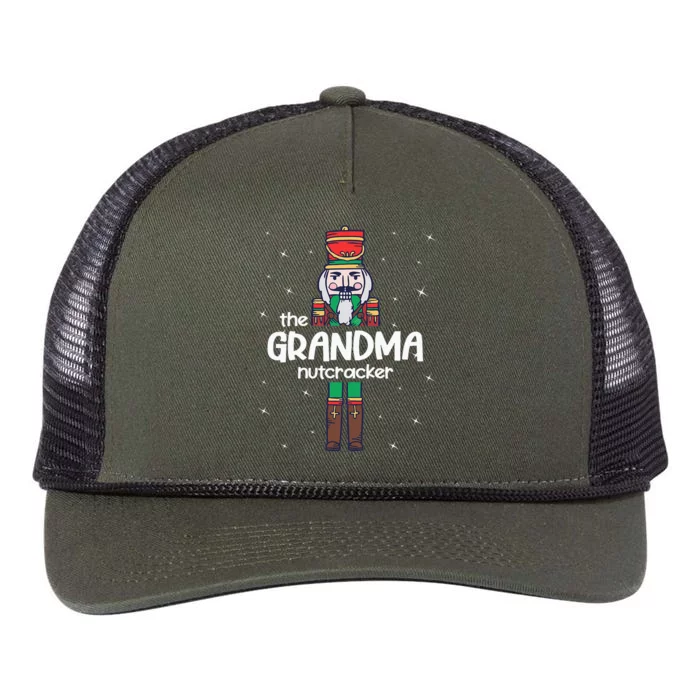 Grandma Nutcracker Family Matching Retro Rope Trucker Hat Cap