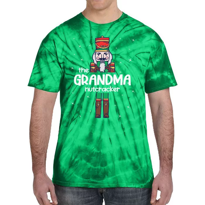 Grandma Nutcracker Family Matching Tie-Dye T-Shirt