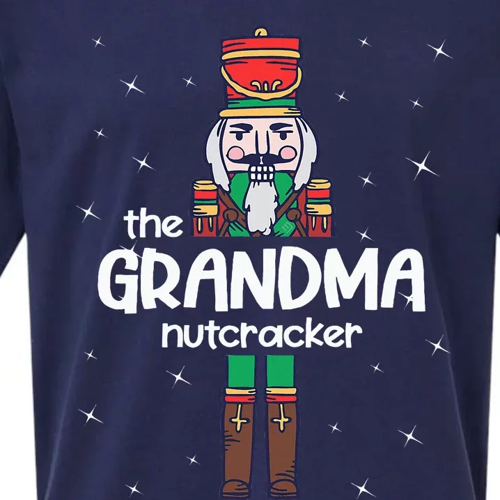 Grandma Nutcracker Family Matching Sueded Cloud Jersey T-Shirt