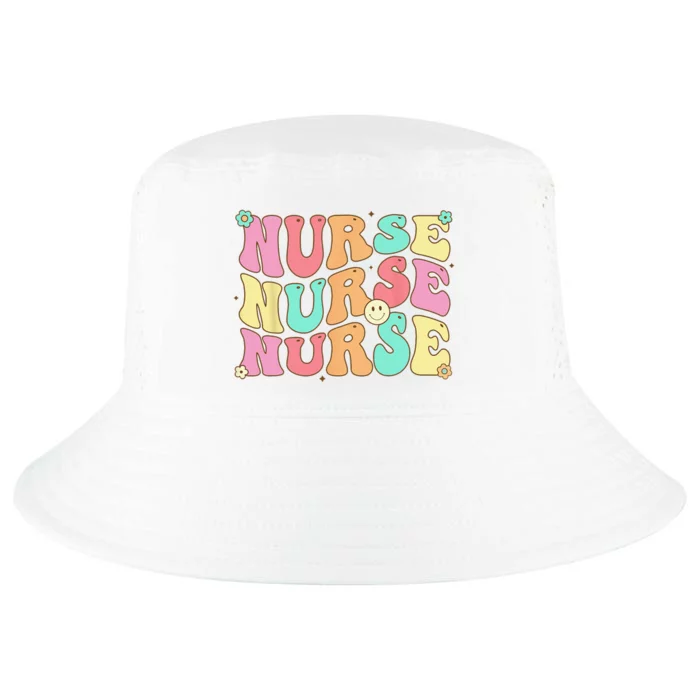 Groovy Nurse  Future Nurse Appreciation Nursing Cool Comfort Performance Bucket Hat