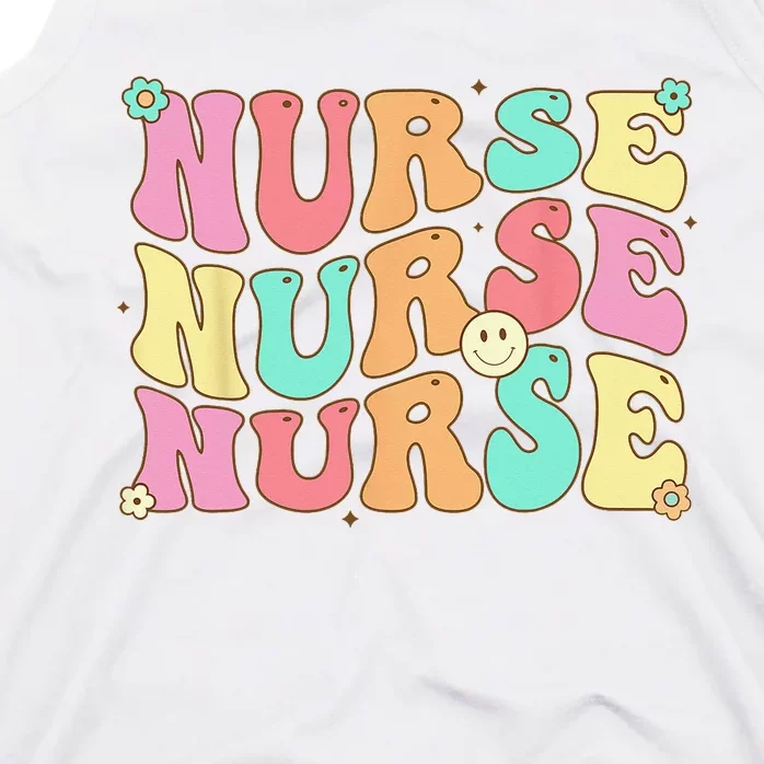 Groovy Nurse  Future Nurse Appreciation Nursing Tank Top