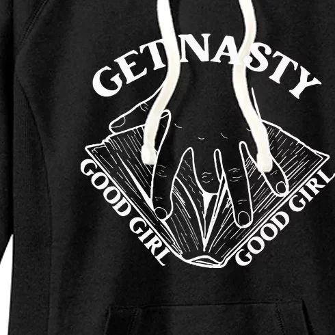 Get Nasty Good Girl Russ Good Girl Get Nasty Romance Women's Fleece Hoodie