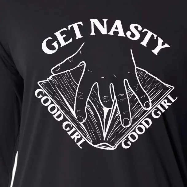 Get Nasty Good Girl Russ Good Girl Get Nasty Romance Cooling Performance Long Sleeve Crew