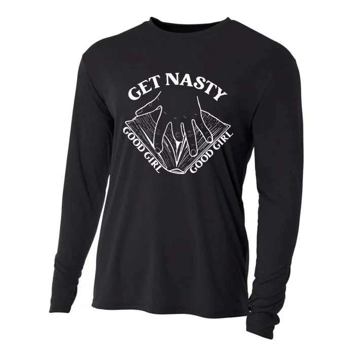 Get Nasty Good Girl Russ Good Girl Get Nasty Romance Cooling Performance Long Sleeve Crew