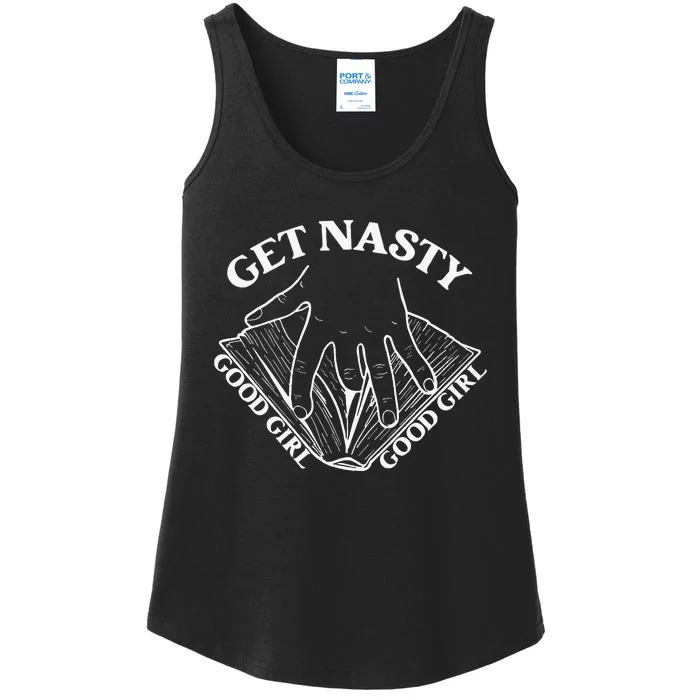 Get Nasty Good Russ Good Get Nasty Romance Ladies Essential Tank