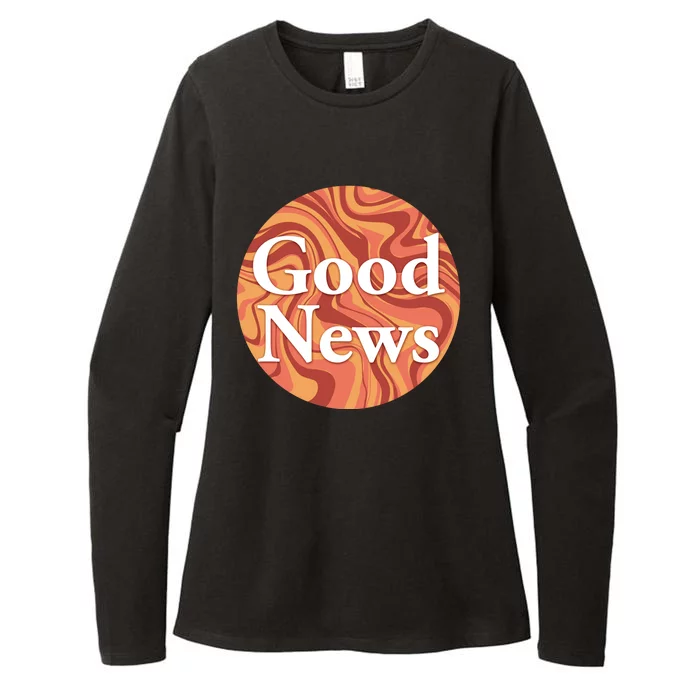 Good News Womens CVC Long Sleeve Shirt