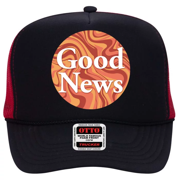 Good News High Crown Mesh Trucker Hat