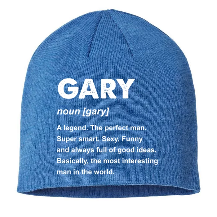 Gary Name Gift 8 1/2in Sustainable Knit Beanie