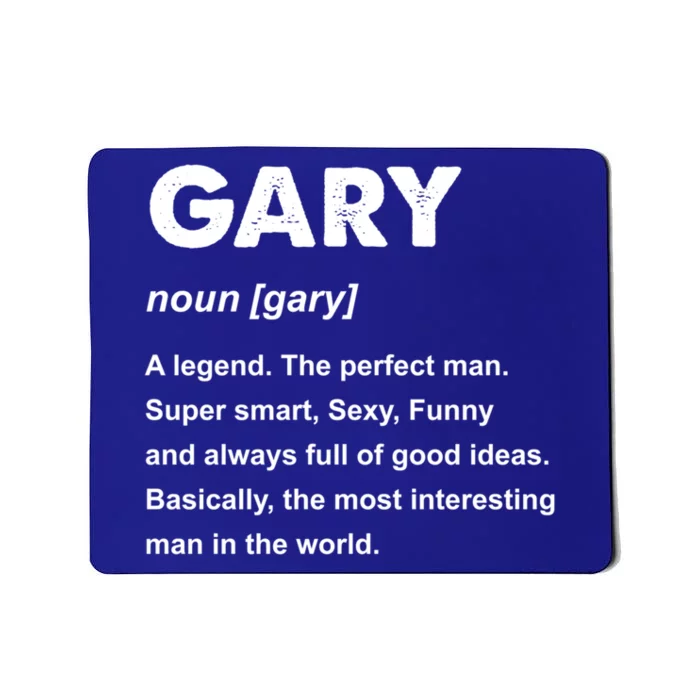 Gary Name Gift Mousepad