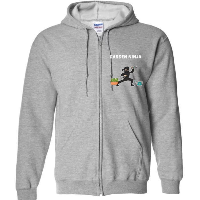 Garden Ninja Full Zip Hoodie