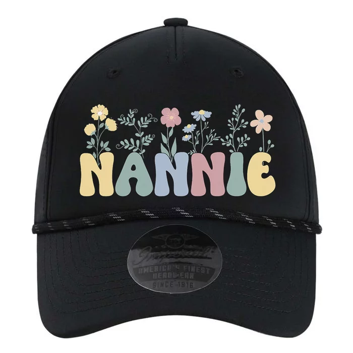 Groovy Nannie Grandmother Flowers Nannie Grandma Performance The Dyno Cap