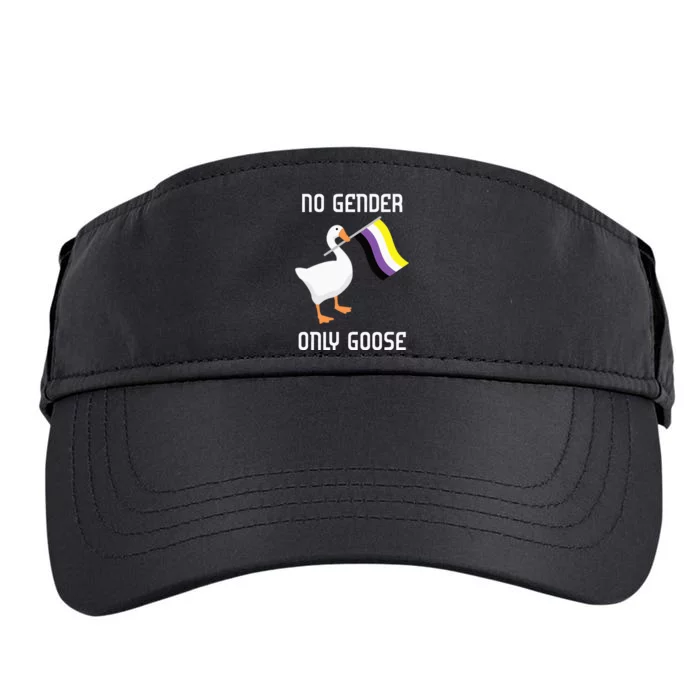 Goose No Gender Pride Flag Lgbtq Gay Adult Drive Performance Visor