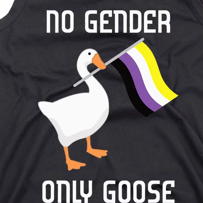 Goose No Gender Pride Flag Lgbtq Gay Tank Top