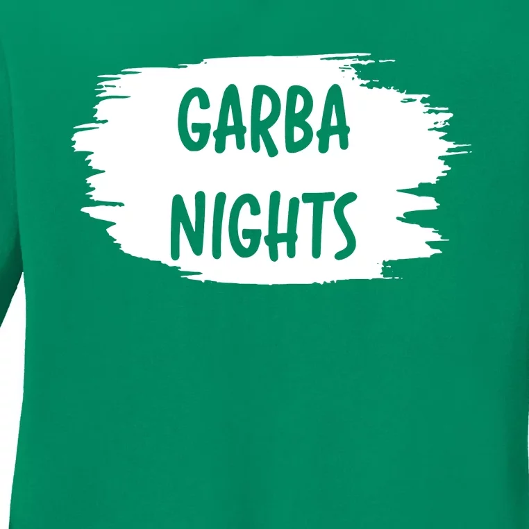 Garba Nights Ladies Long Sleeve Shirt