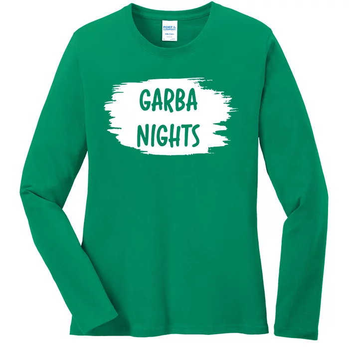 Garba Nights Ladies Long Sleeve Shirt